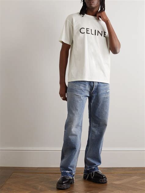 celine t shirt heren|celine t shirt original.